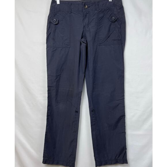 Marmot Women's Size 8 Gray Hiking Trail Athleisure Pants Adjustable Length - Picture 1 of 10